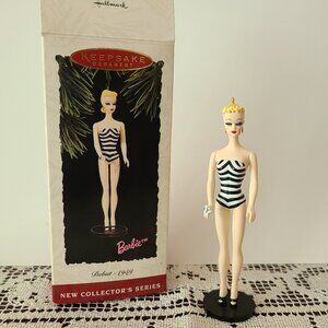 Vintage Barbie Hallmark Keepsake Ornament, Debut - 1959, 1994 Edition